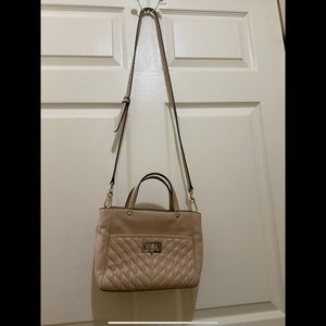 karl lagerfeld paris leather handbag/crossbody bag.